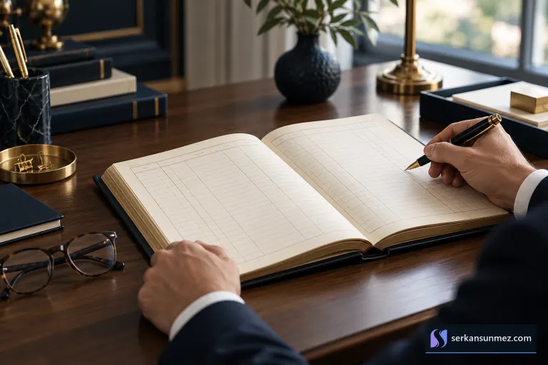 Muhasebe kayıtları için açık defter